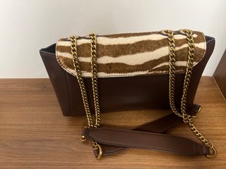Bolso Guess Marrón y Blanco