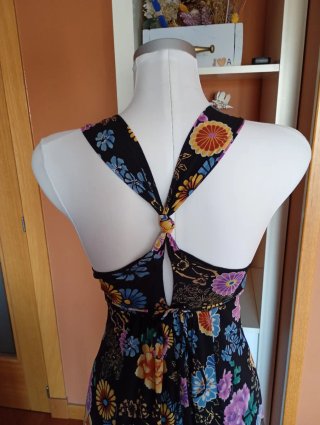 Vestido Verano Flores Talla S