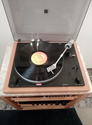 Giradiscos Vieta Ocnoson Negro/Marrón