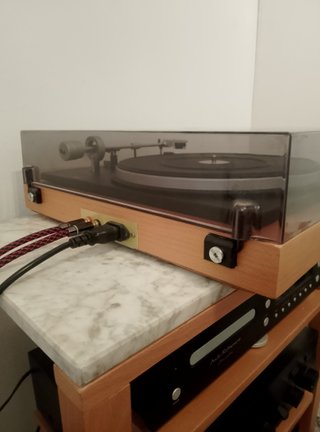 Giradiscos Vieta Ocnoson Negro/Marrón