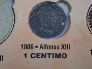 1 Céntimo Alfonso XIII 1906