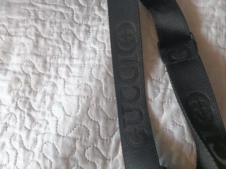 Riñonera Gucci Beige y Azul