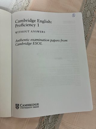 Cambridge English Proficiency 1 for Updated Exa...