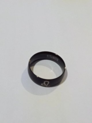Anillo Titanio Negro