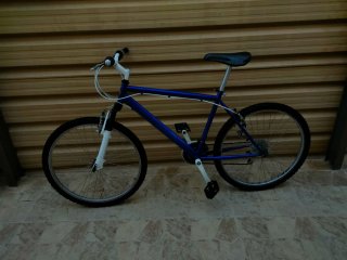 Bicicleta Azul Montaña