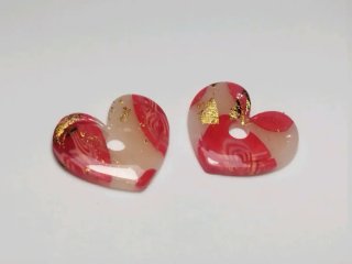 Pendientes artesanales de arcilla polimérica