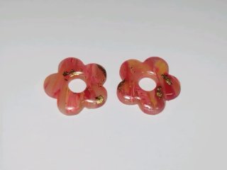 Pendientes artesanales de arcilla polimérica