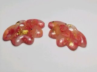 Pendientes artesanales de arcilla polimérica