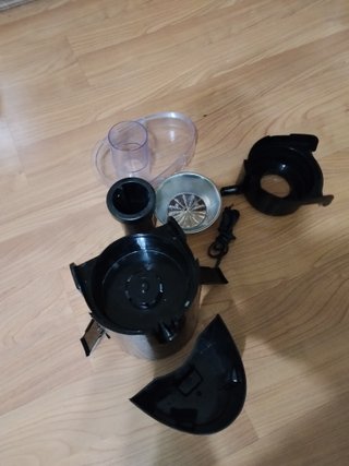 Licuadora Negra Extractor Jugos