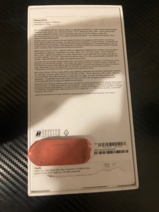 Scatola originale per iPhone 14 Pro