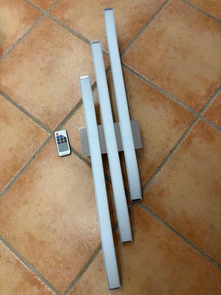 Lampadario moderno 3 barre LED