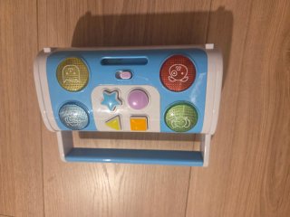 Radio Juguete Infantil con Luces y Sonidos