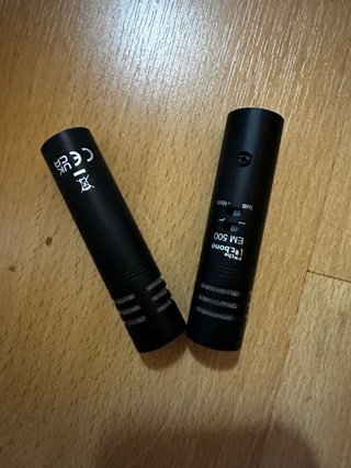 2 Microfones Condensadores Overheads