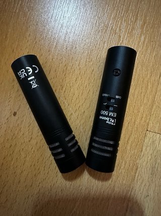 2 Microfones Condensadores Overheads