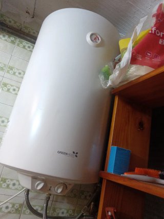Termo eléctrico Greenheiss blanco