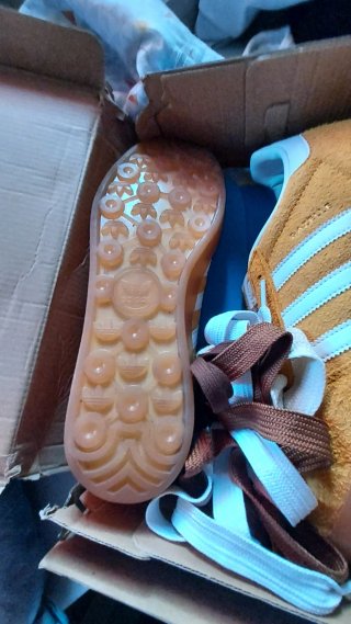 Adidas Gazelle Marrones/Amarillas Nuevas