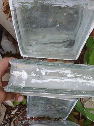 Bloques de cristal para construcción