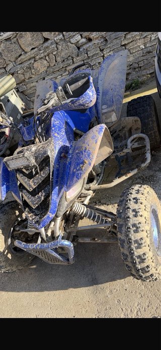 Yamaha Raptor 660R Azul - Embragues a revisar
