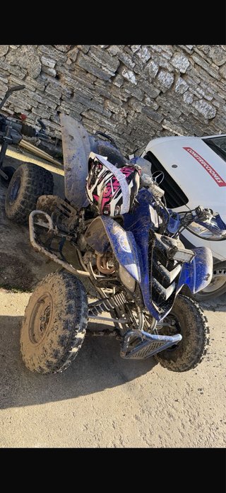 Yamaha Raptor 660R Azul - Embragues a revisar