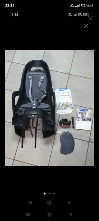 Sillita Portabebés Bici Polisport Groovy