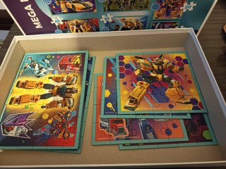 Puzzle Mega Pack 10 en 1 Transformers