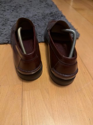 Mocasines de piel  hombre