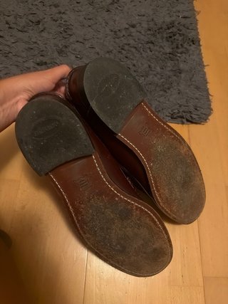 Mocasines de piel  hombre