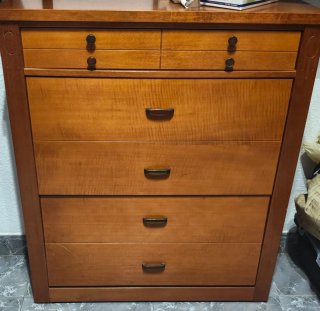 Zapatero de madera maciza