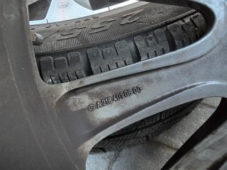 LLANTAS MERCEDES 18 ORIGINALES CON Neumáticos M+S