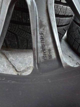 LLANTAS MERCEDES 18 ORIGINALES CON Neumáticos M+S