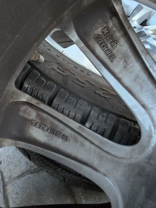 LLANTAS MERCEDES 18 ORIGINALES CON Neumáticos M+S