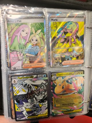 Lote 4 Cartas Pokémon  Heroes Ascendentes