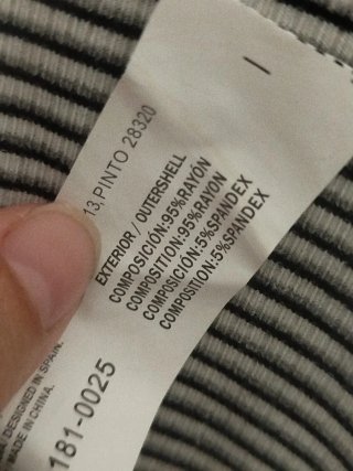 Vestido de rayas mujer