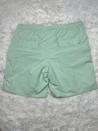 HUF Bañador/Short verde menta con bolsillos morado