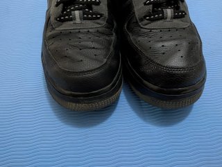 Nike Air Force 1 Scarpe Uomo Nero Grigio
