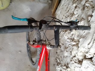 Bicicleta de Montaña Roja
