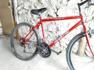 Bicicleta de Montaña Roja