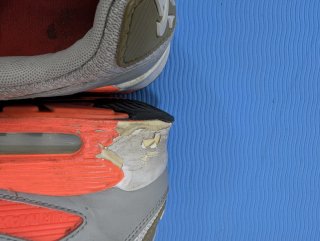 Nike Air Max 90 Arancioni Bianche