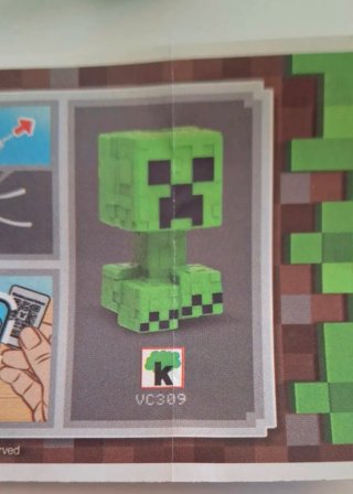 Kinder Joy Minecraft Creeper 2026