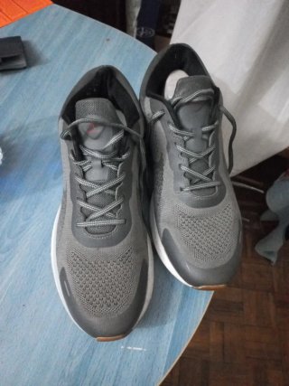 Zapatillas Boomerang Talla 46 Gris/Blanco