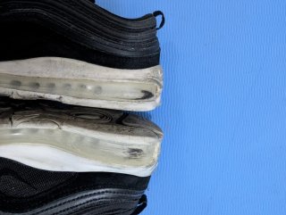 Nike Air Max 97 Uomo Nero Bianco