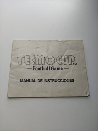 Manual Tecmo Cup NES PAL ESP