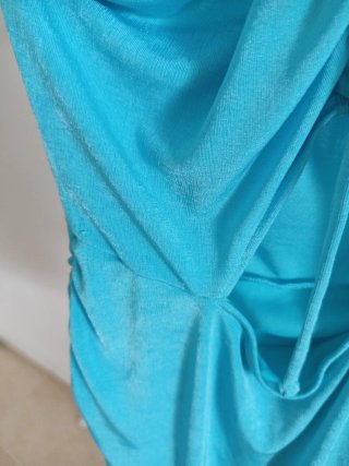 Vestido azul Primark talla M