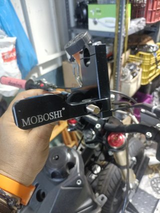 Freno de pulgar para moto/pit bike