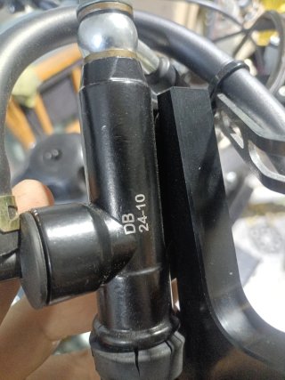 Freno de pulgar para moto/pit bike