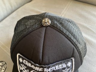 Gorra Chrome Hearts Negra Ajustable