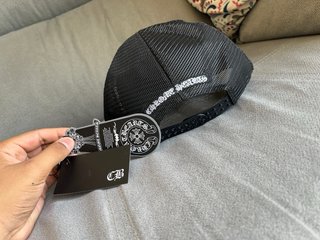 Gorra Chrome Hearts Negra Ajustable