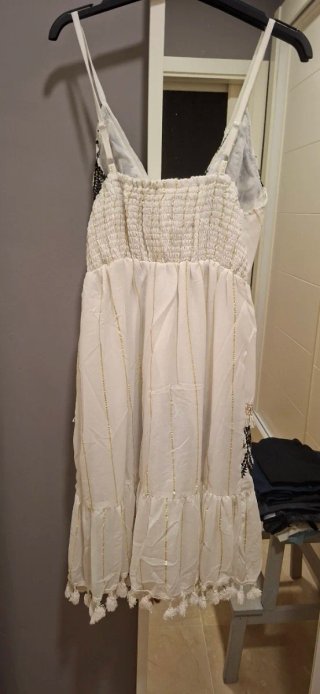 Vestido Boho Negro y Blanco