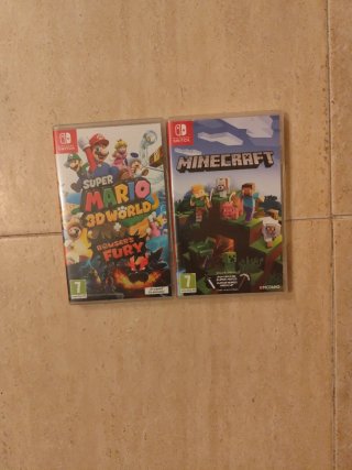 Super Mario 3D World + Bowser's Fury y Minecraft