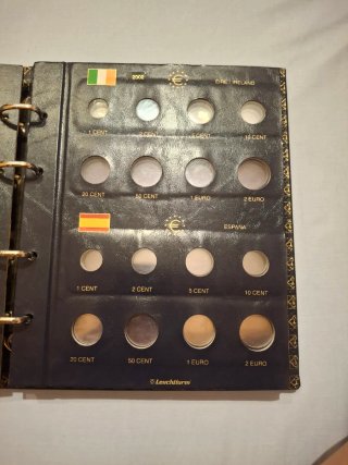 Álbum de monedas Europa